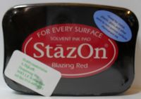 StazOn 021 blazing red